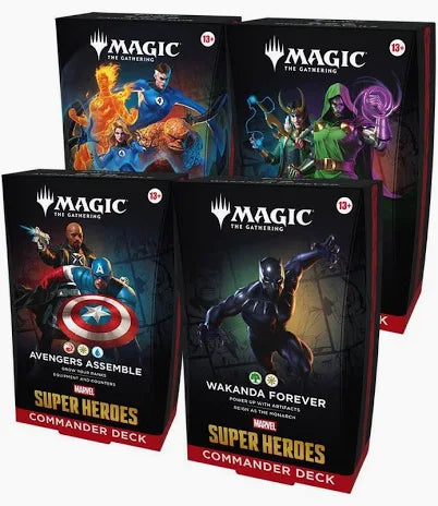 Magic: The Gathering Marvel Super Heroes Commander Decks