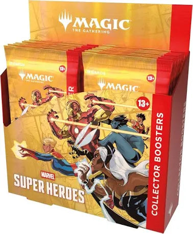 Magic: The Gathering Marvel Super Heroes Collector Booster (Single Case)