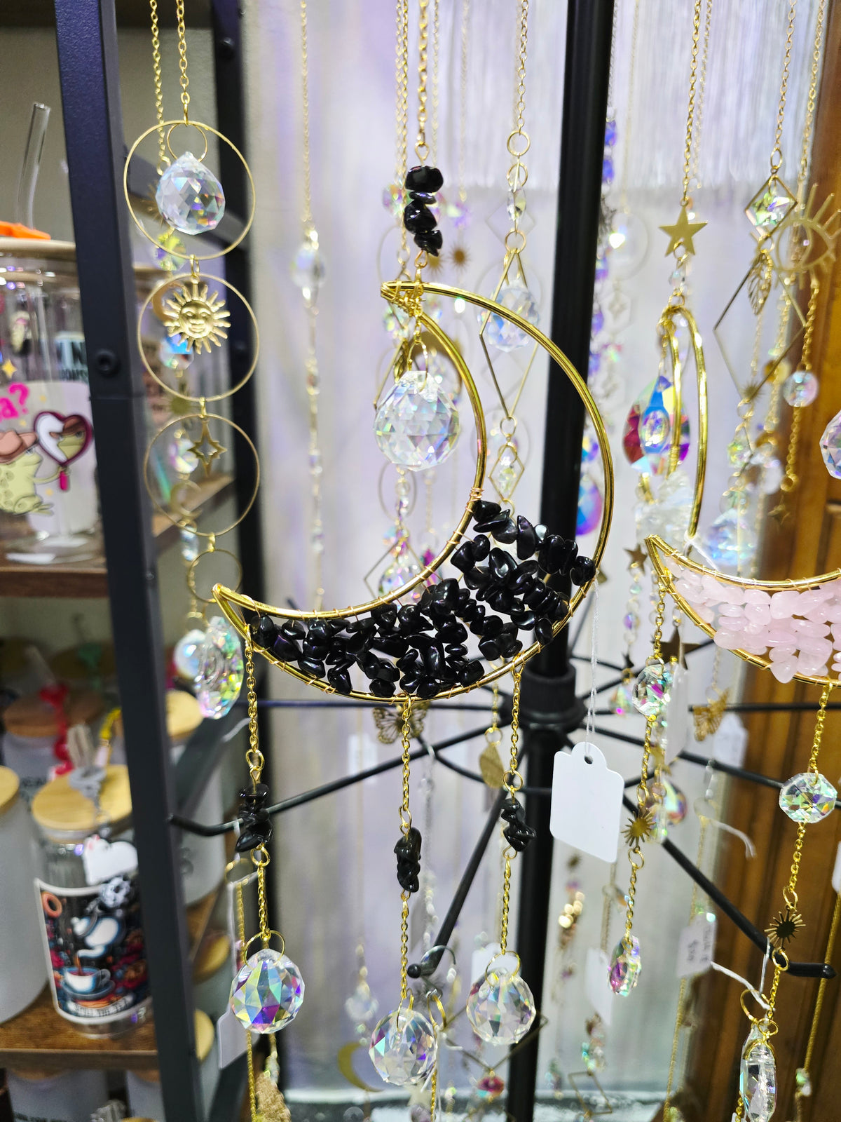 Crescent Moon Suncatcher