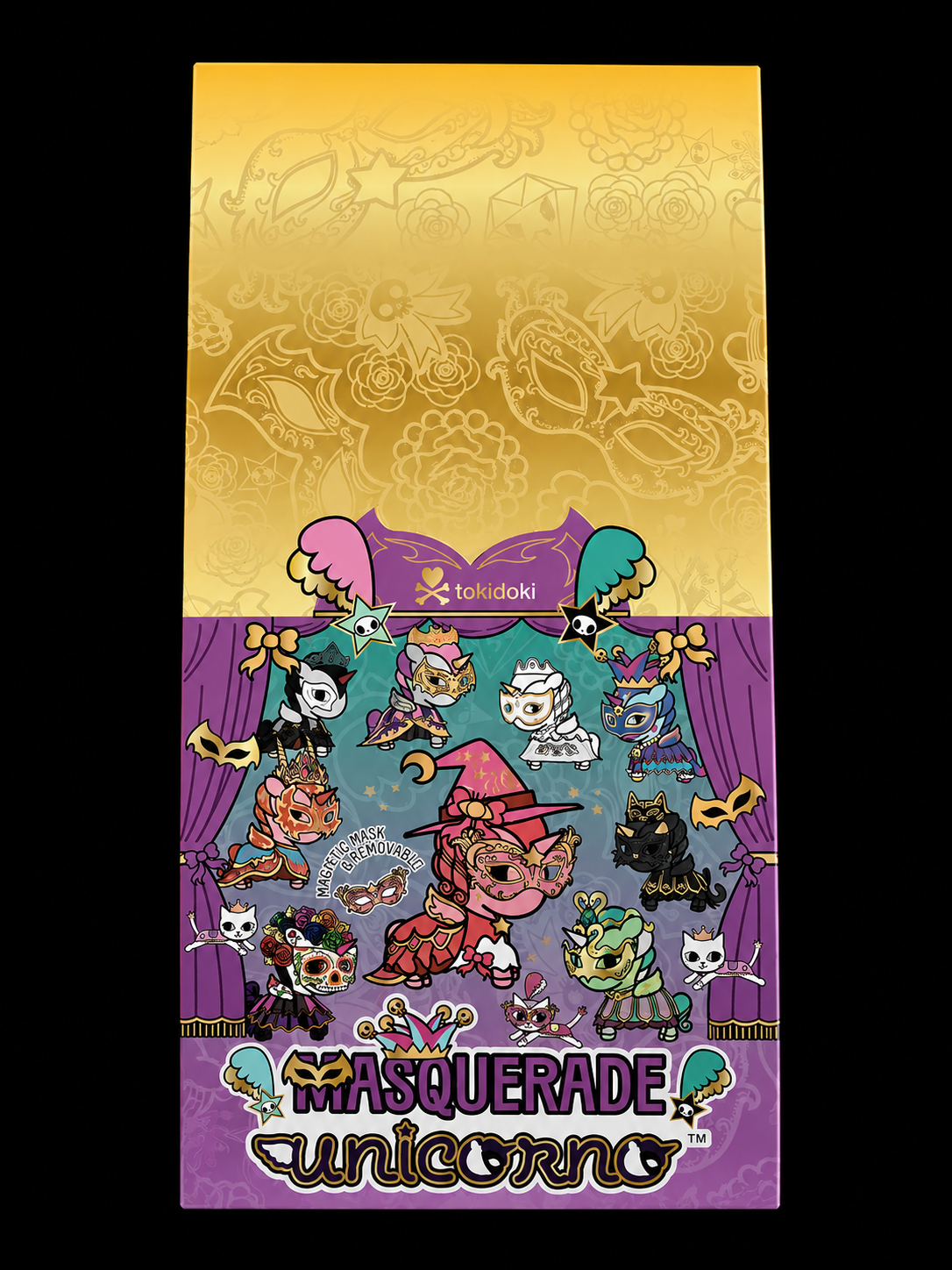 Tokidoki Masquerade Unicorno Full Case (8 Blind Boxes)