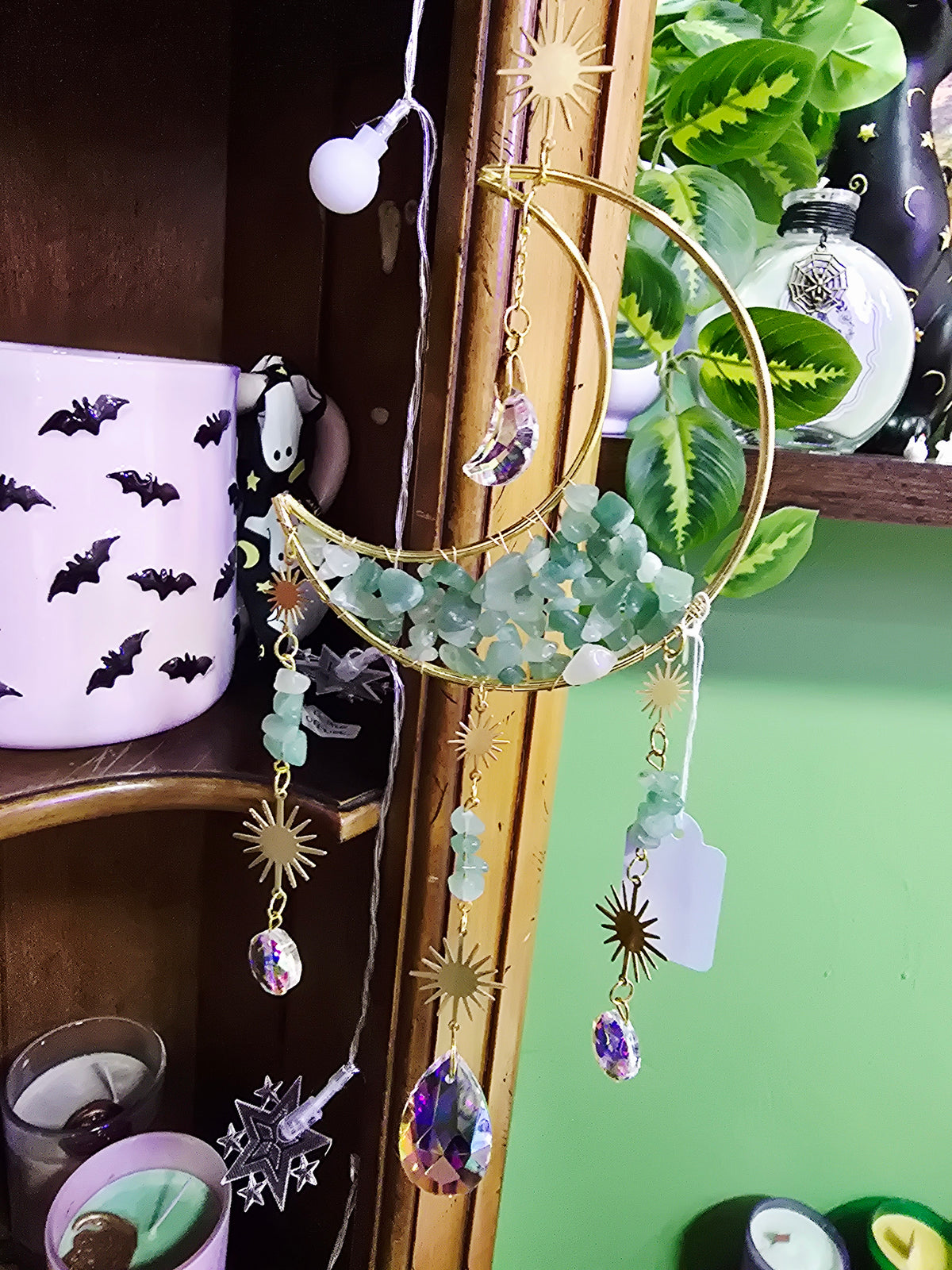 Crescent Moon Suncatcher