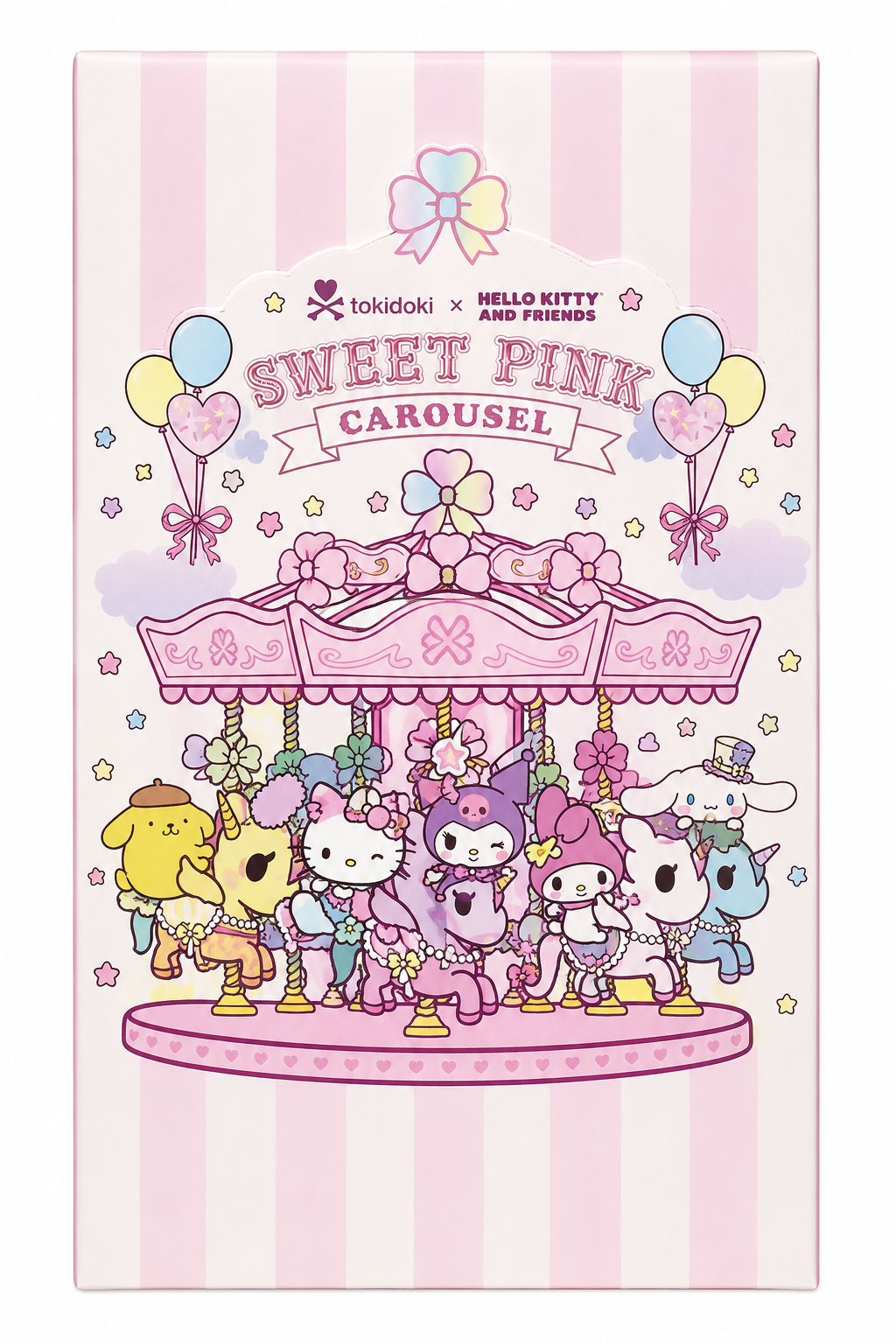 tokidoki x Hello Kitty and Friends Sweet Pink Carousel Blind Box