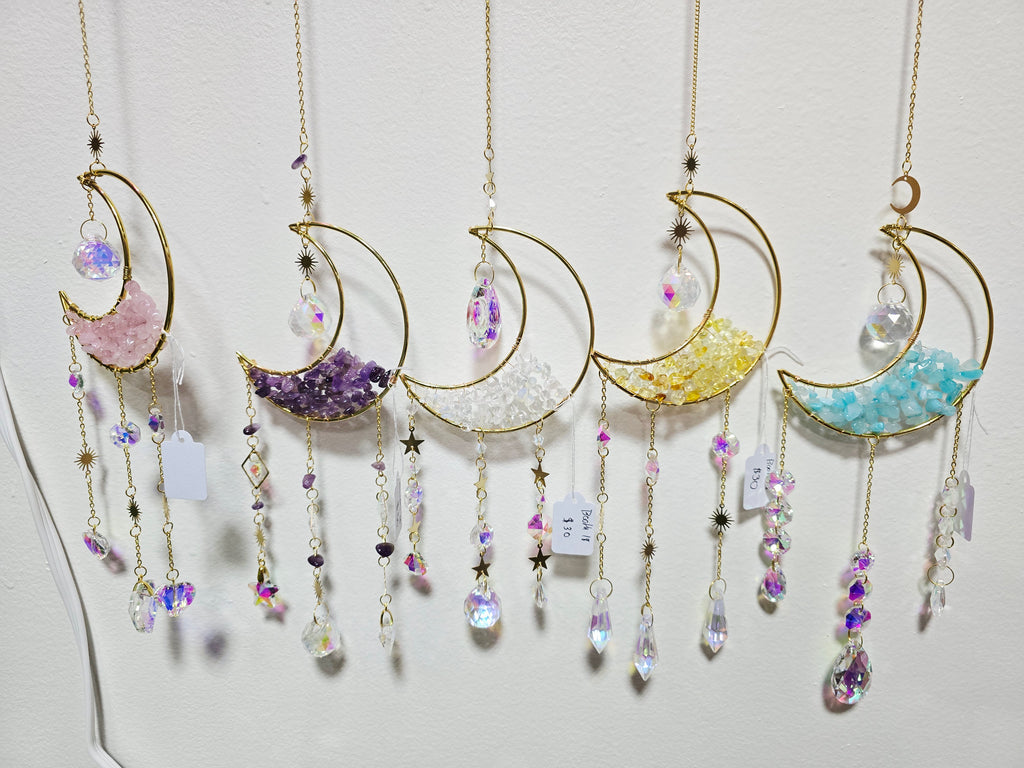 Crescent Moon Suncatcher