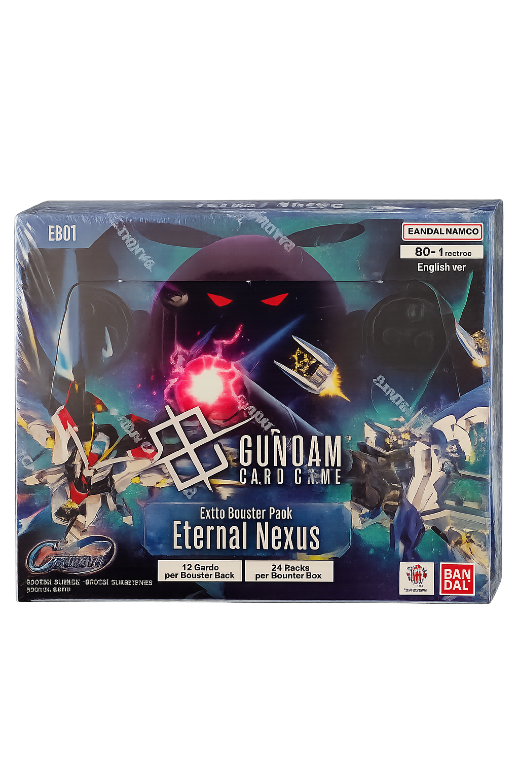 Gundam Card Game Extra Booster Pack: Eternal Nexus [EB01] Booster Box – English Edition