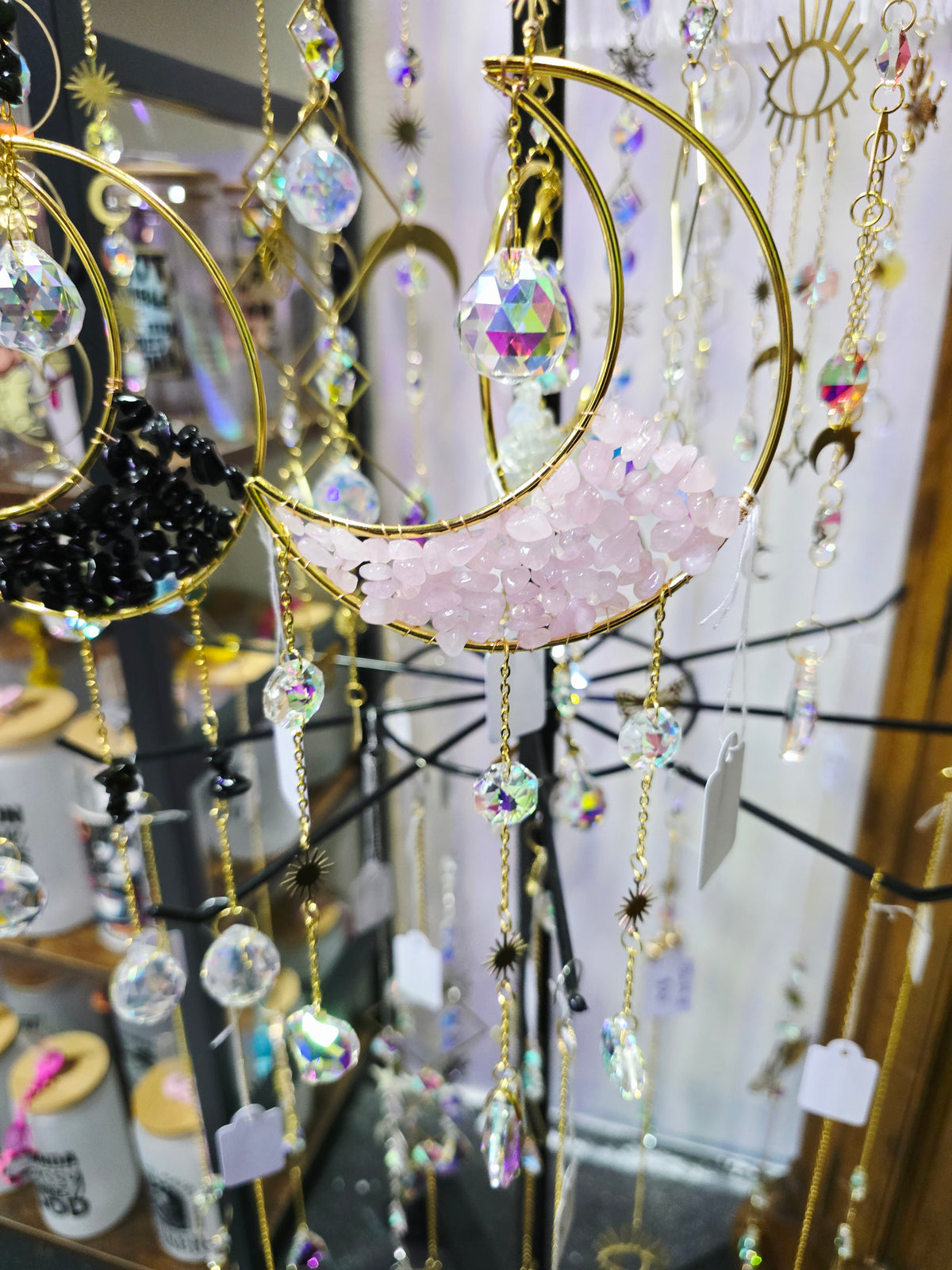 Crescent Moon Suncatcher