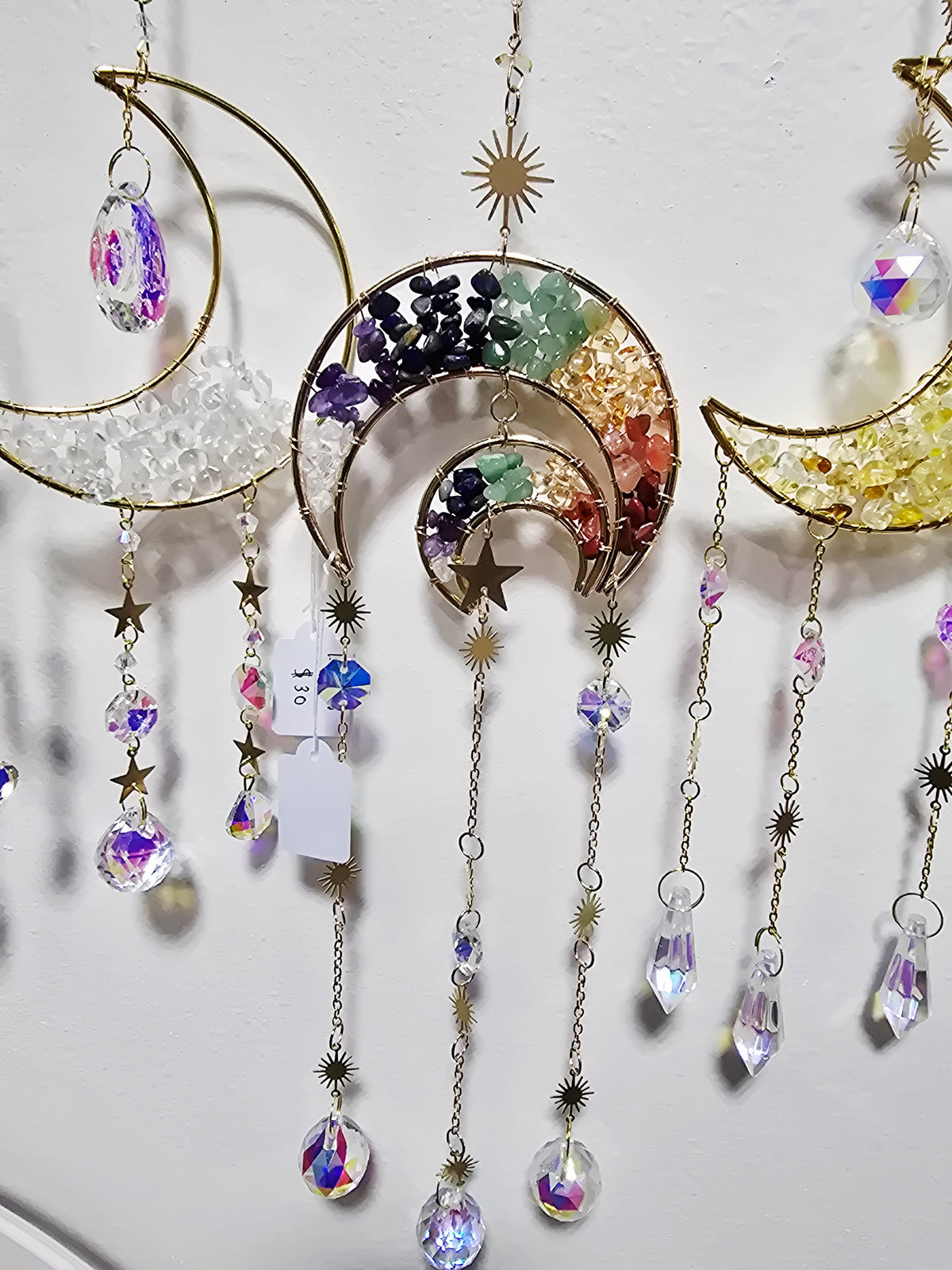 Crescent Moon Suncatcher