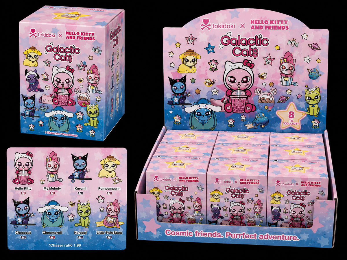 Tokidoki x Hello Kitty and Friends Galactic Cats Blind Box