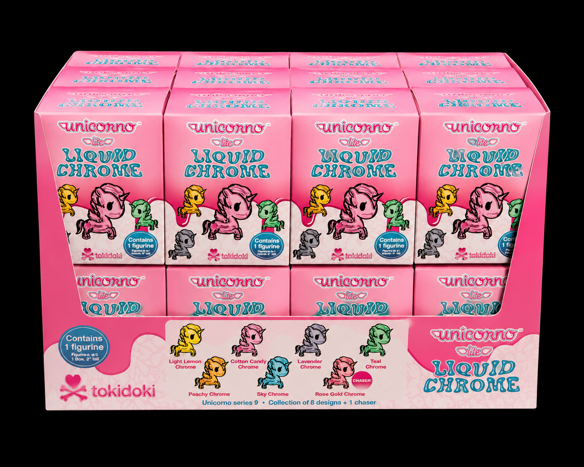 Tokidoki Unicorno Lite Liquid Chrome Blind Box