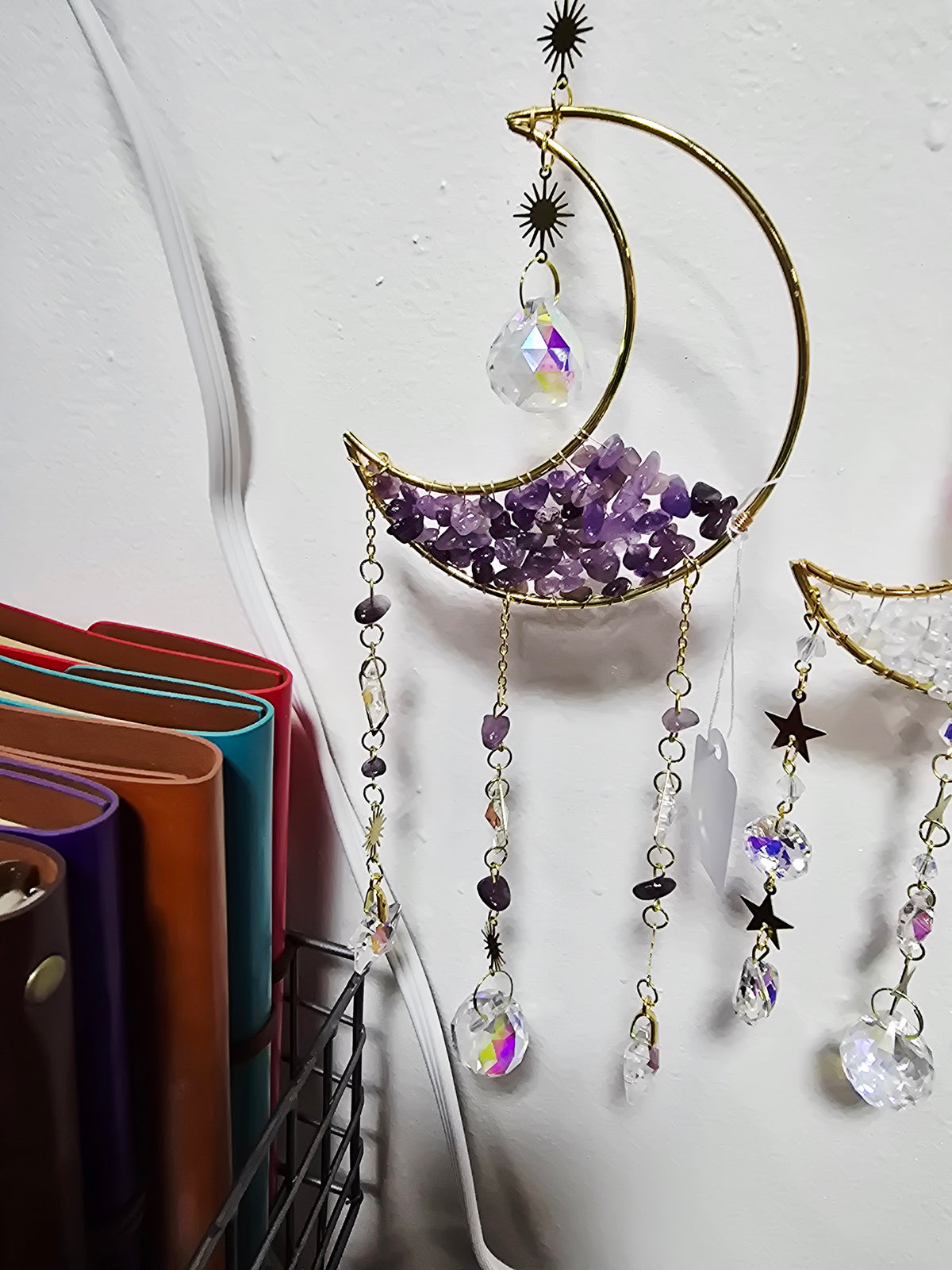 Crescent Moon Suncatcher