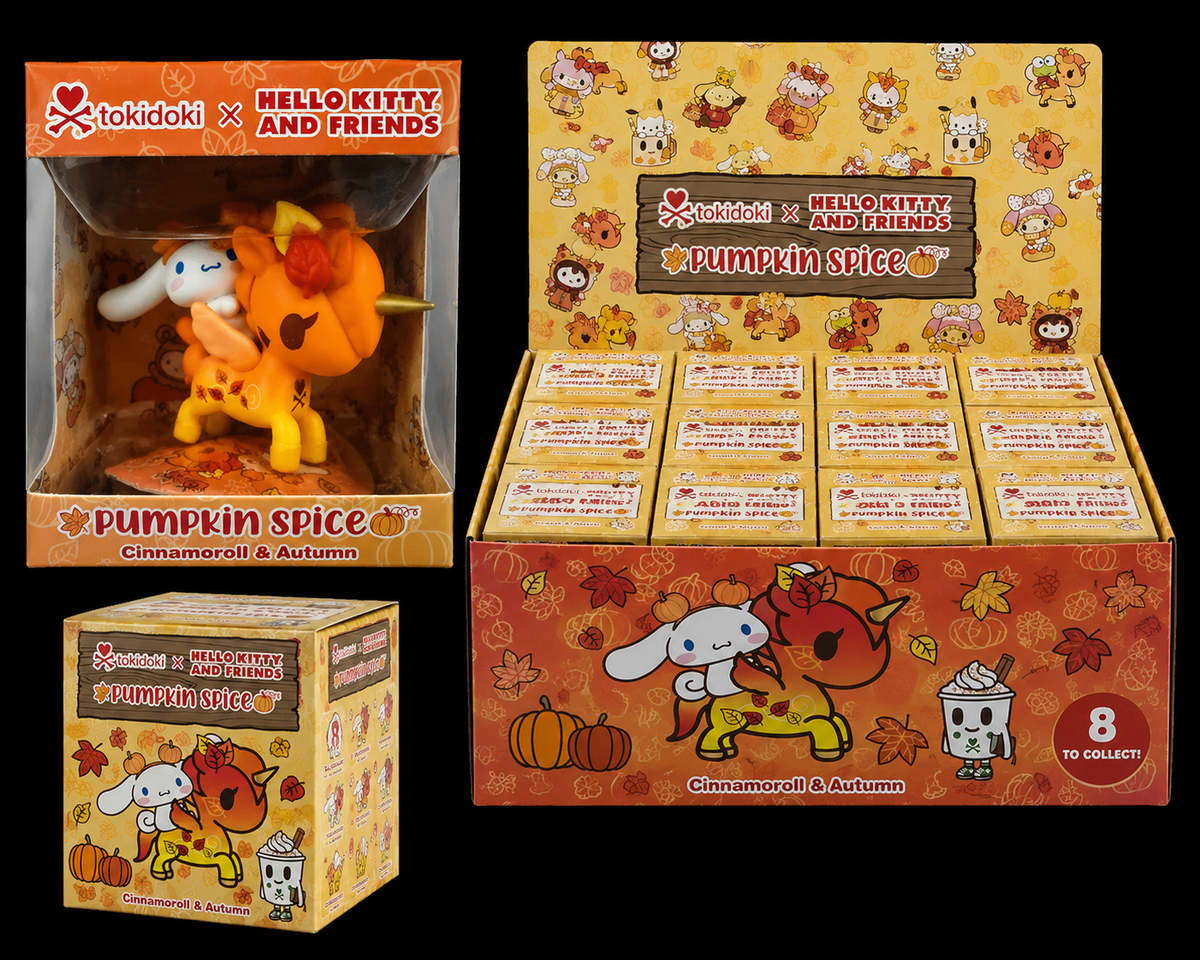 Tokidoki x Hello Kitty and Friends Pumpkin Spice – Cinnamoroll & Autumn
