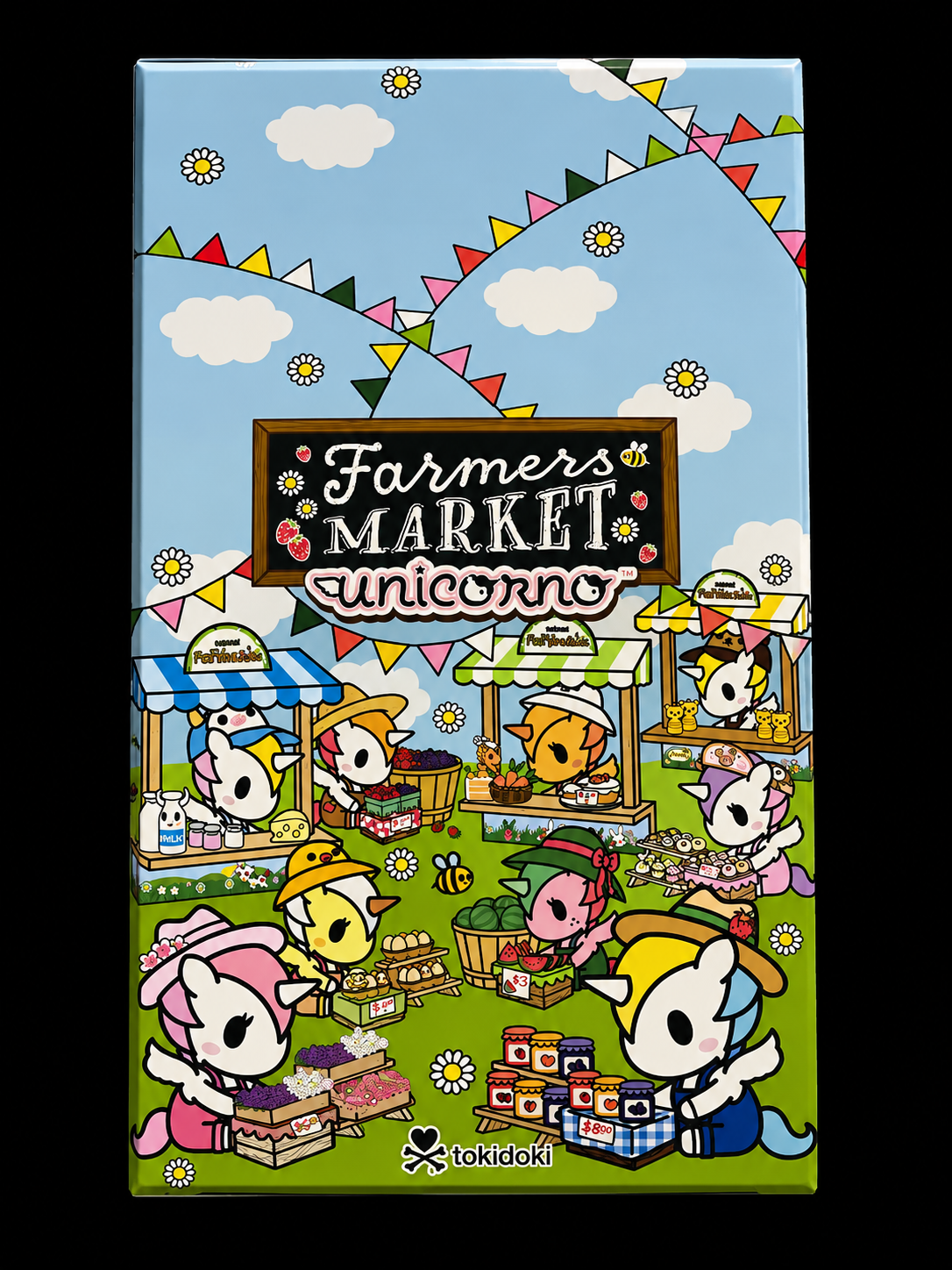 Tokidoki Farmers Market Unicorno Blind Box Display Case (8 Blind Boxes)