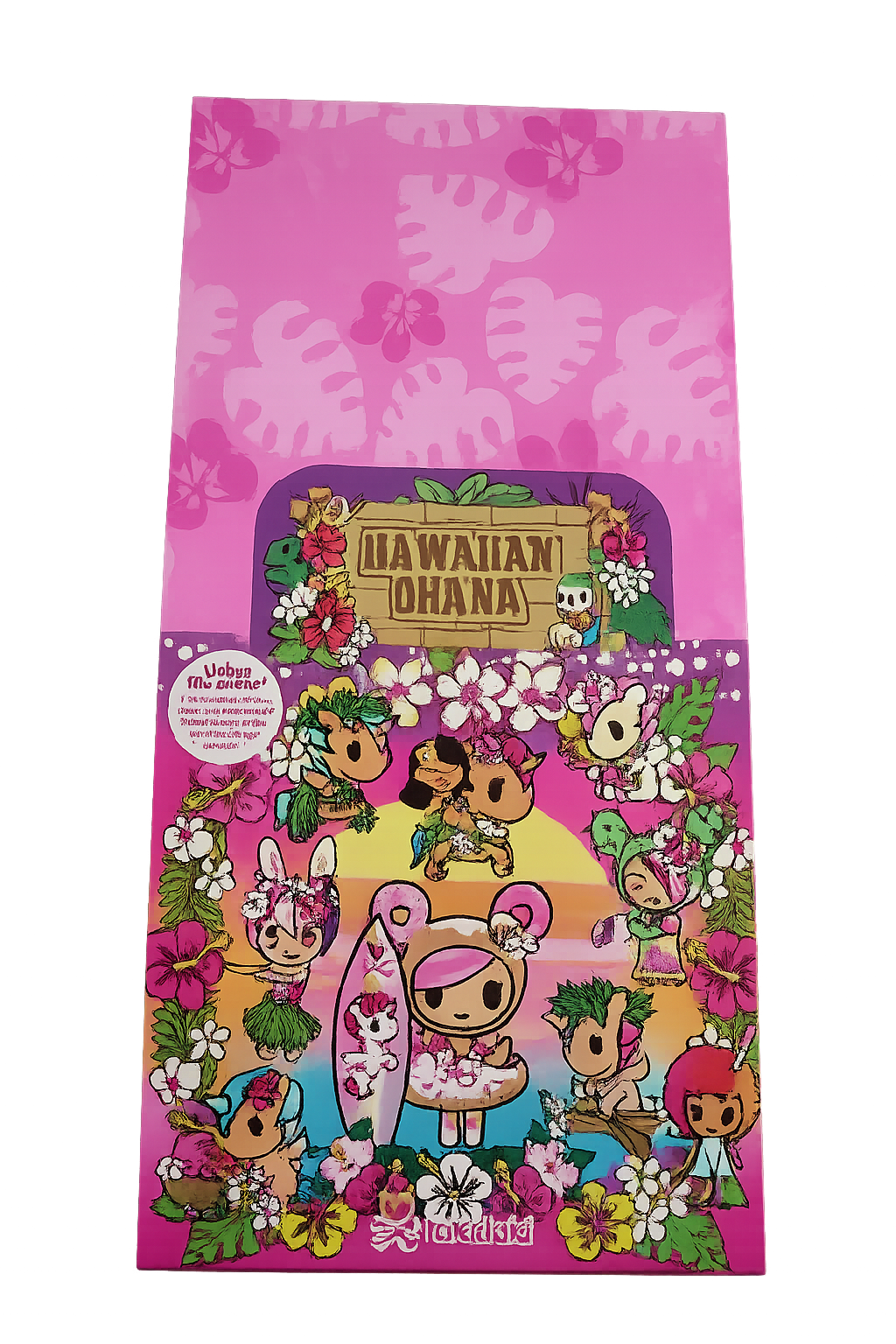 Tokidoki Hawaiian Ohana Full Case (8 Blind Boxes)